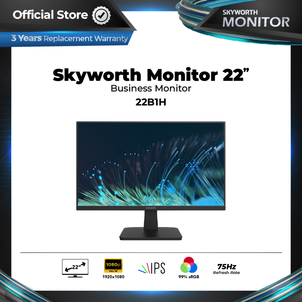 Skyworth Monitor 22 Inch 75HZ 22B1H