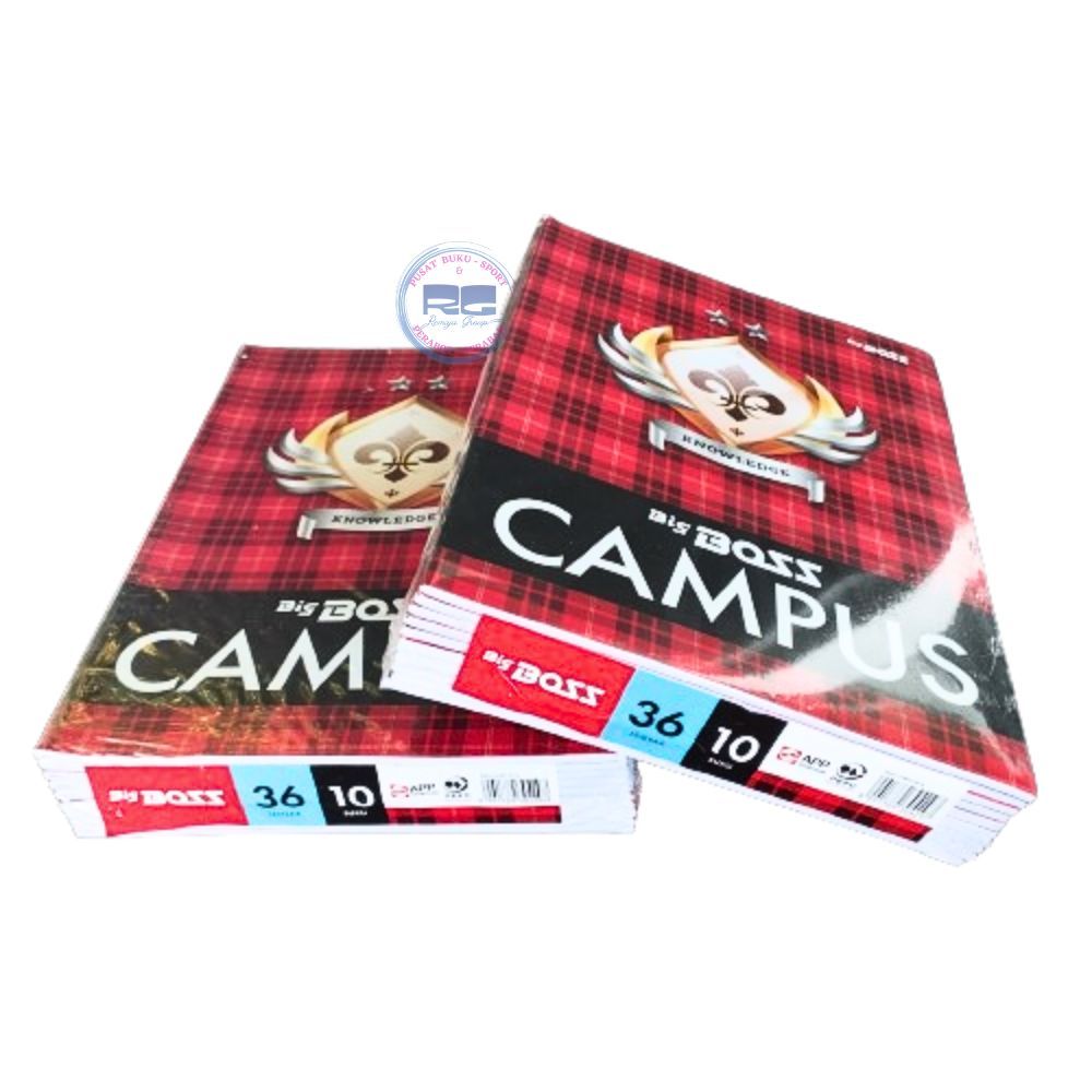 

Buku Tulis Big Boss Campus 36 Lembar / Buku Tulis Sekolah Bigboss 36 Lembar / Buku Tulis Boxy  Buku Tulis Bigboss