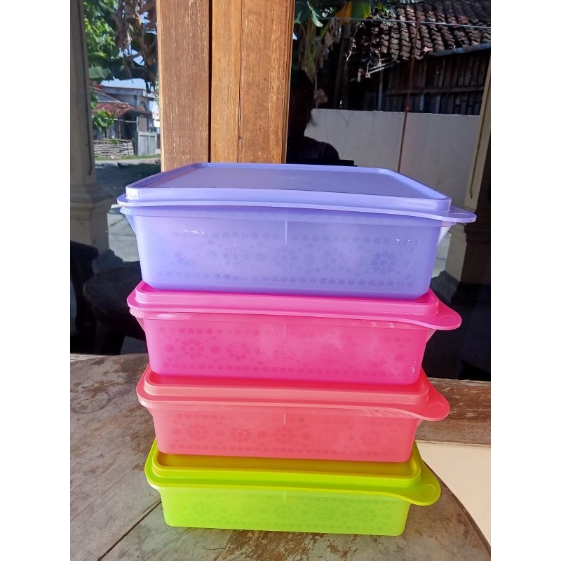 wadah kue bolu Snack stor 2.9 liter tupperware 1pcs