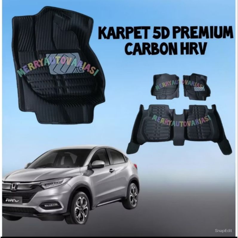 KARPET MOBIL 5D HRV premium carbon