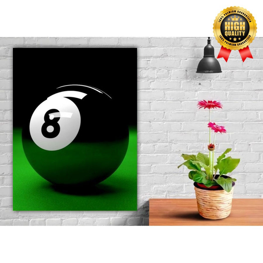 DEKORASI HIASAN DINDING BILLIARD