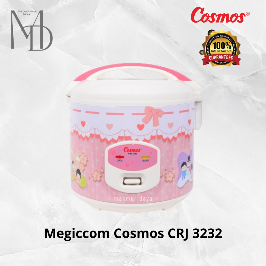 Megiccom Cosmos CRJ 3232 / CRJ3232 / CRJ-3232 Rice Cooker 2 Liter