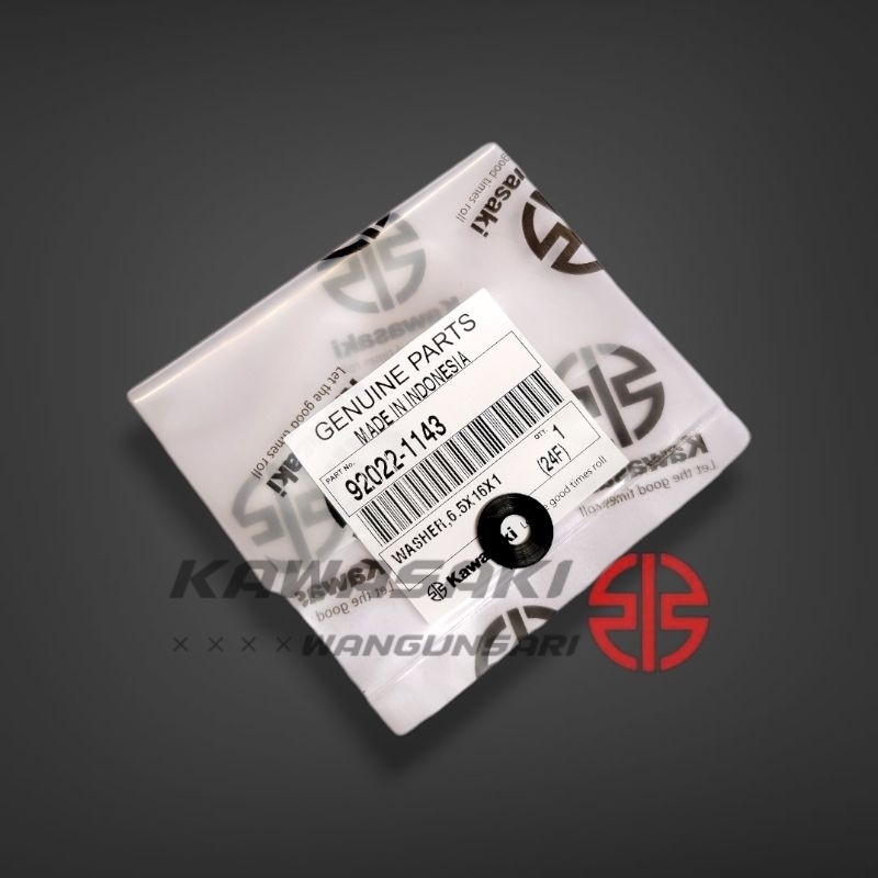 Original Ring Plastik Ring Nylon Baut Body Ninja 150 RR R 92022-1143