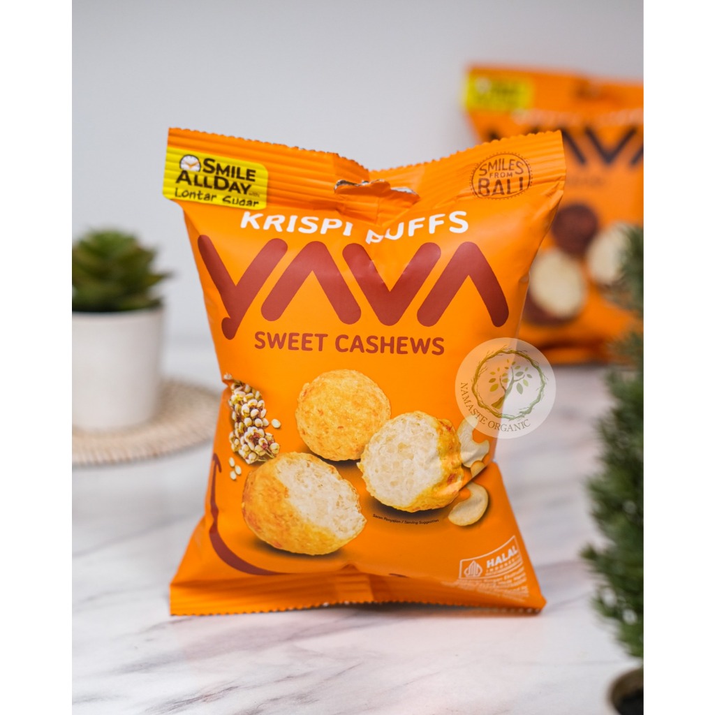 

EAST BALI CASHEWS YAVA - KRISPI PUFFS SWEET CASHEWS 35GR