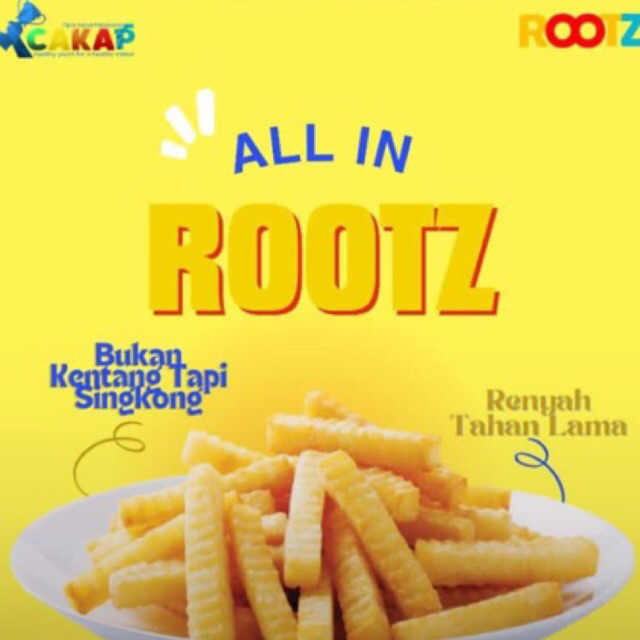 

Singkong Rootz 400gr