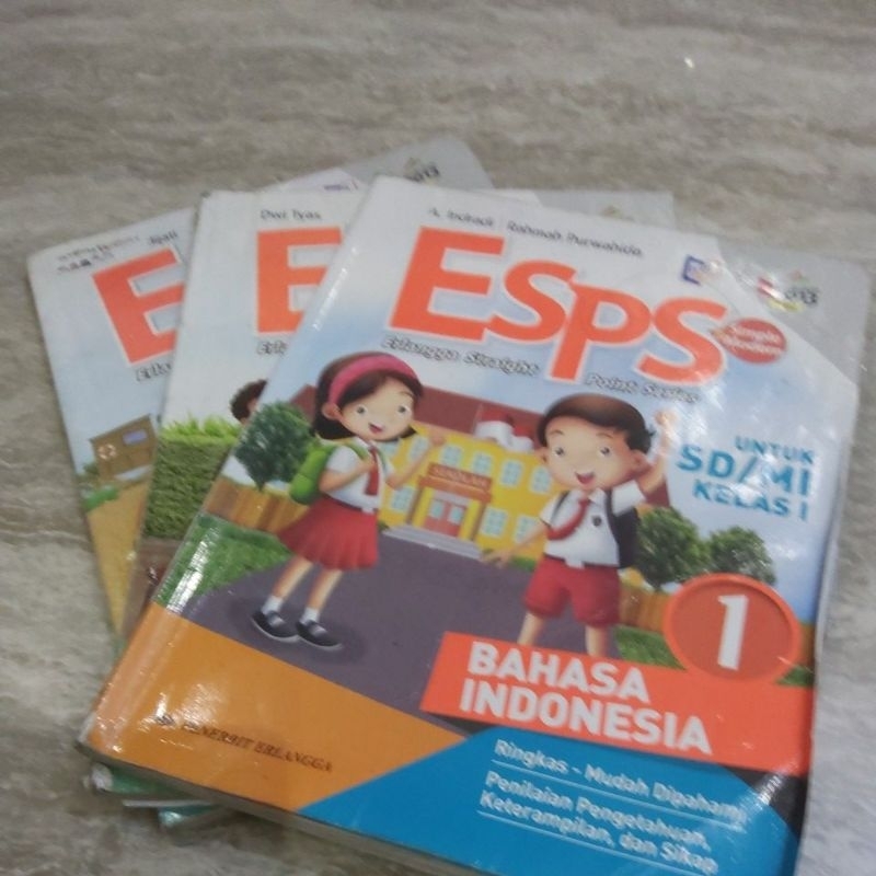 

buku Erllangga Point Seris second hand untuk sd 1