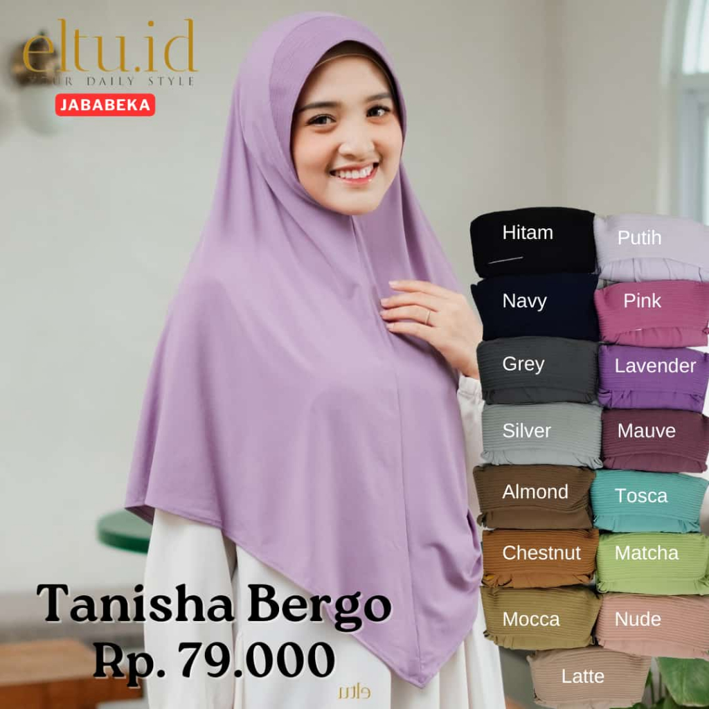 Eltu - Bergo Pet Jersey Premium Bergo L Tanisha
