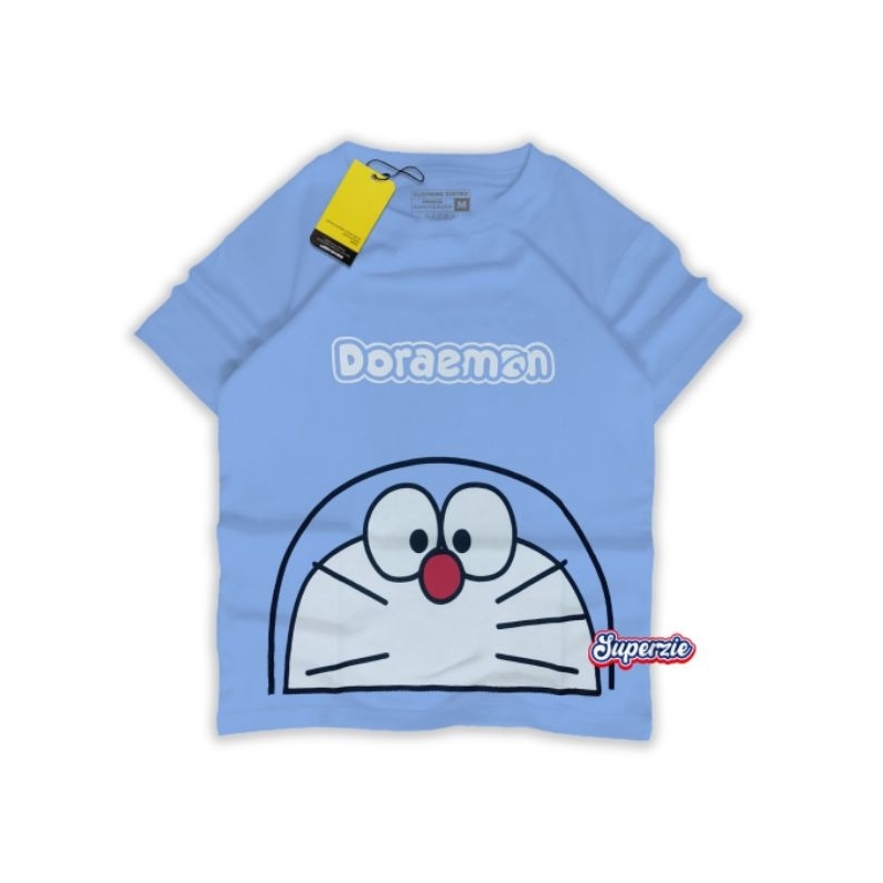 RGkids Baju kaos anak distro laki aki perempuan doraemon birumuda dari konveksi grosir bandung