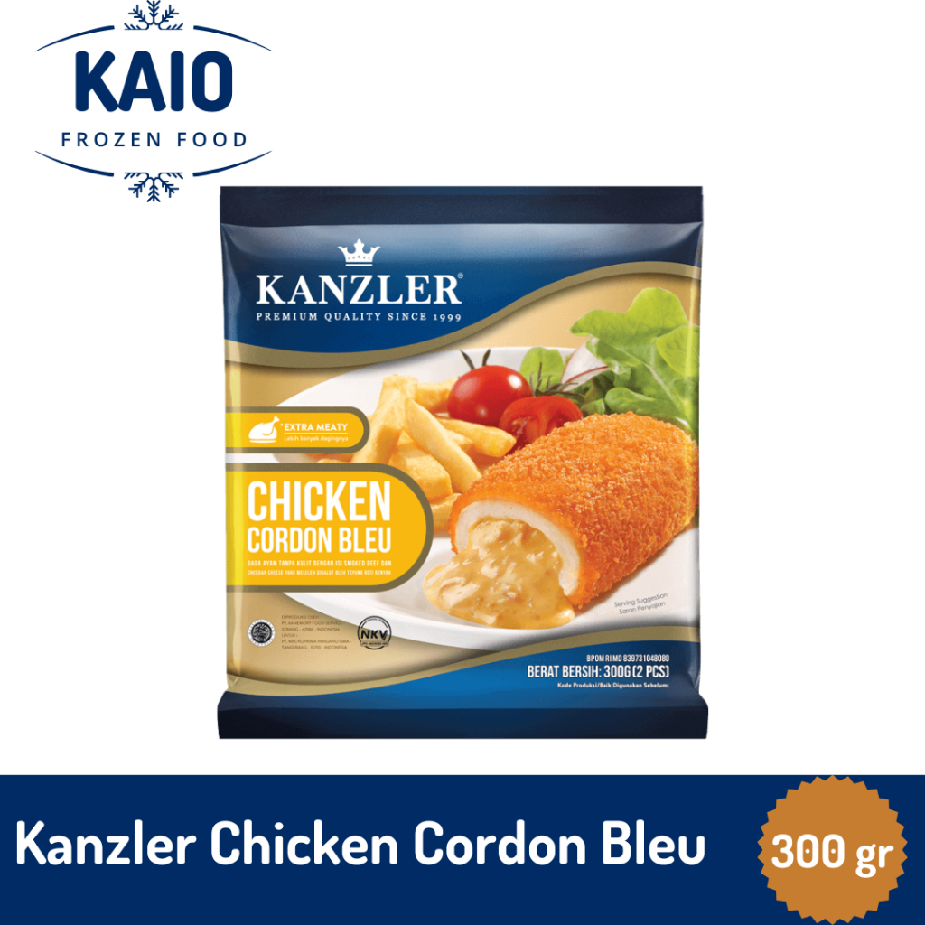 

Kanzler Chicken Cordon Bleu 300 gr