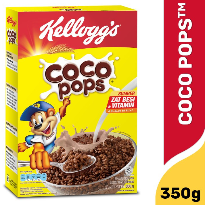

Kelloggs Coco Pops Sereal 350 gr