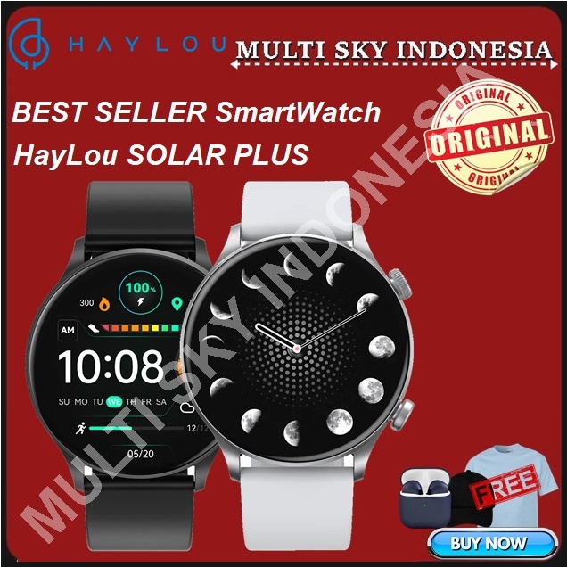Haylou Solar Plus RT3 Smartwatch AMOLED display 105 Sport Modes Watch
