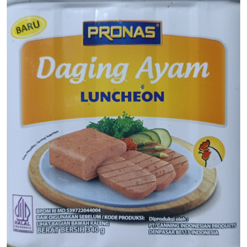 

Pronas Daging Ayam Luncheon 340gr