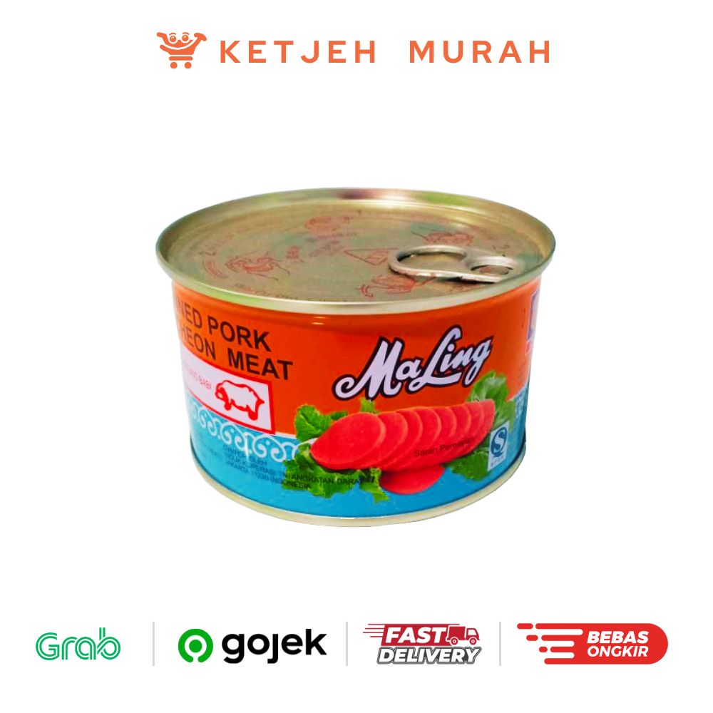 

TTS Maling Canned Pork Luncheon Meat / Daging Babi dalam Kaleng 397 Gram