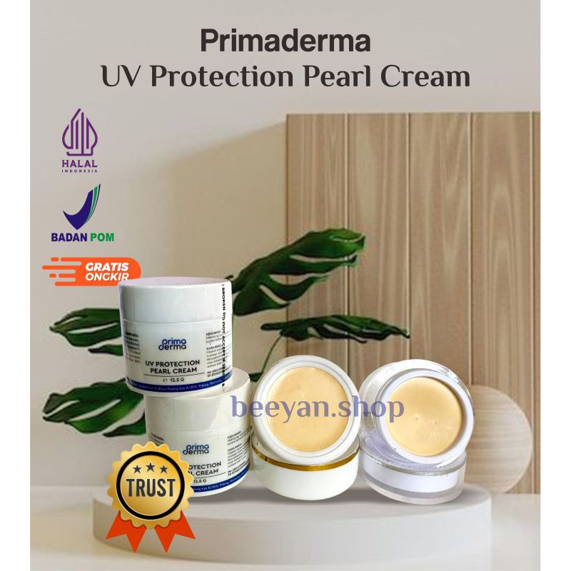 PRIMA DERMA UV PROTECTION PEARL CREAM / Day Cream Snow White | Daily Glow Super | Krim Pagi Bb Glow 