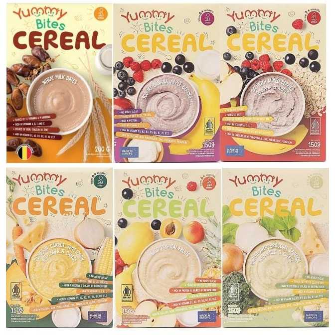 Yummy Bites Cereal Halal Bayi 4-10 Bulan