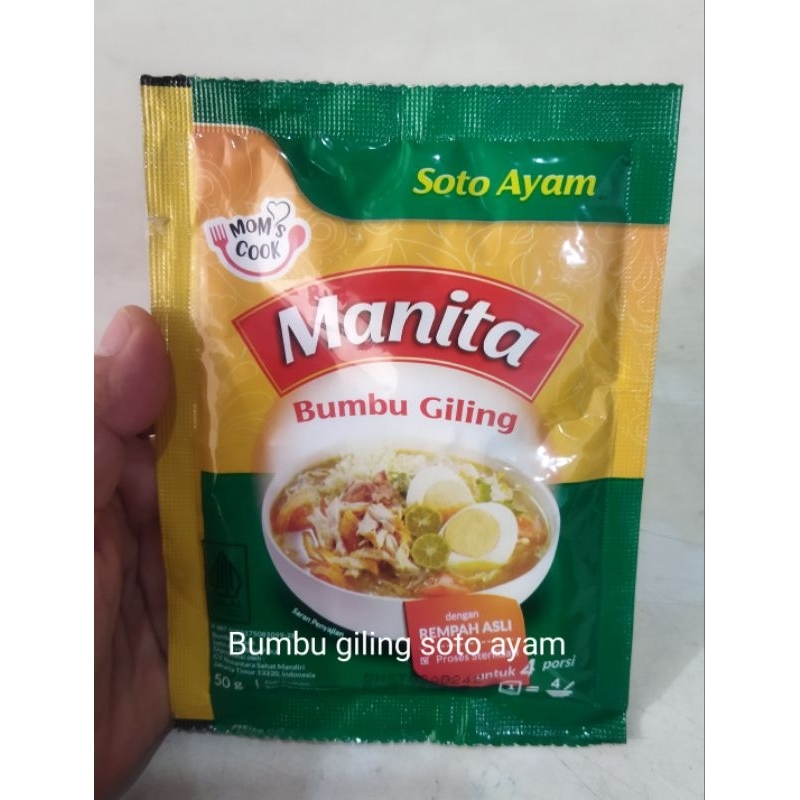 

Bumbu giling soto ayam