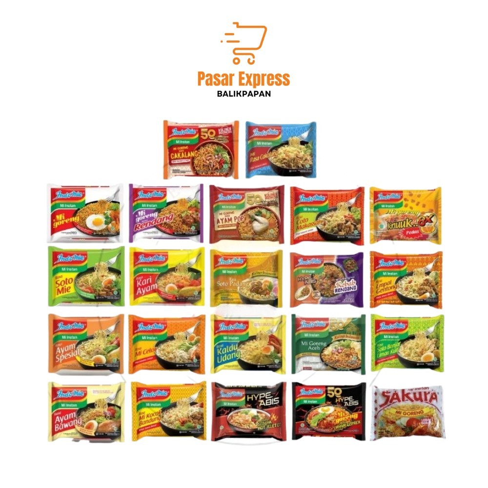 

Indomie All Varian (Satuan) - Pasar Express Balikpapan