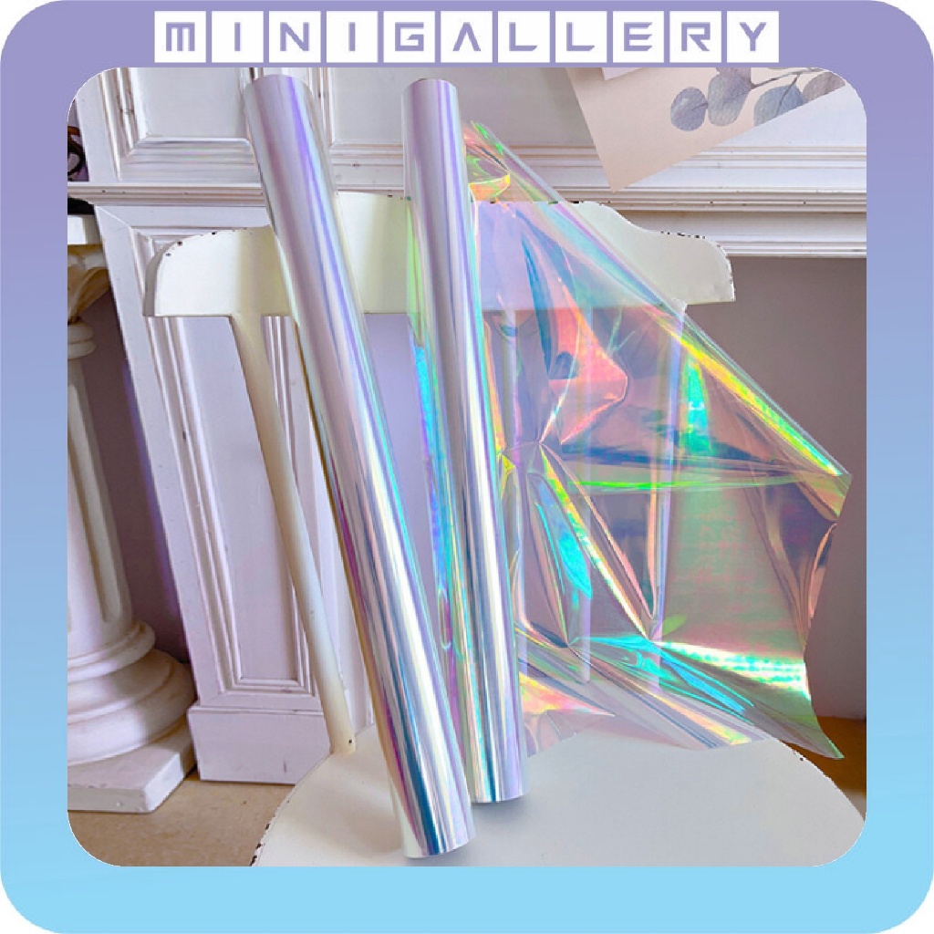 

Kertas Buket Hologram Plastik OPP Holographic Cellophane Flower Wrapping ROLL KB6045