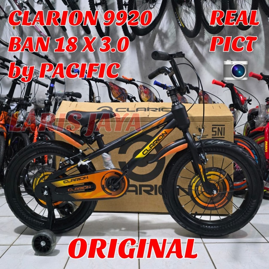 [ BONUS BELL ] Bmx 18 inch CLARION 8503 ban 3.0 jumbo SEPEDA ANAK clarion 8505 18 INCH , BMX 18 clar