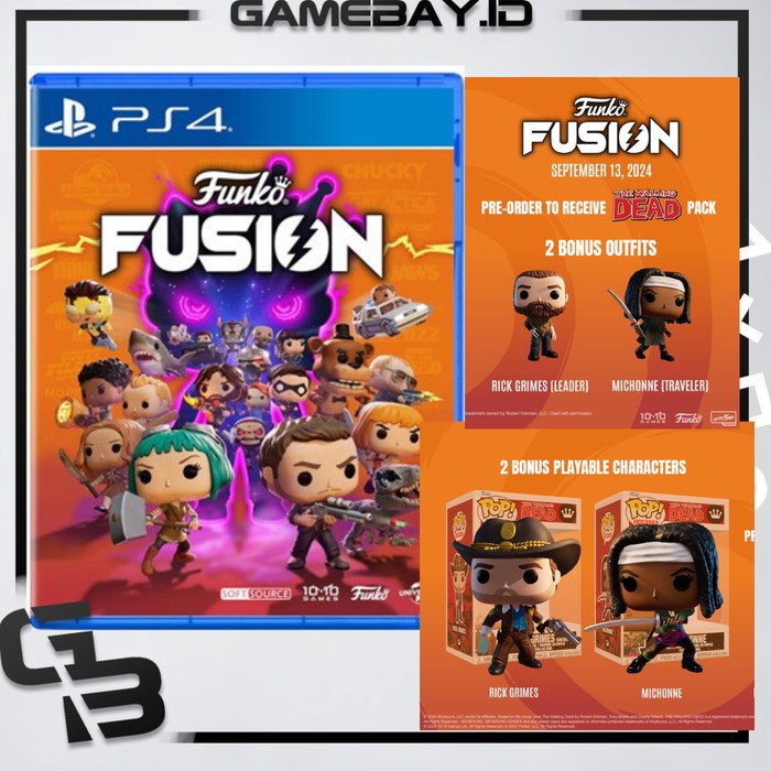 Ps4 Funko Fusion / Reg 3 ASIA