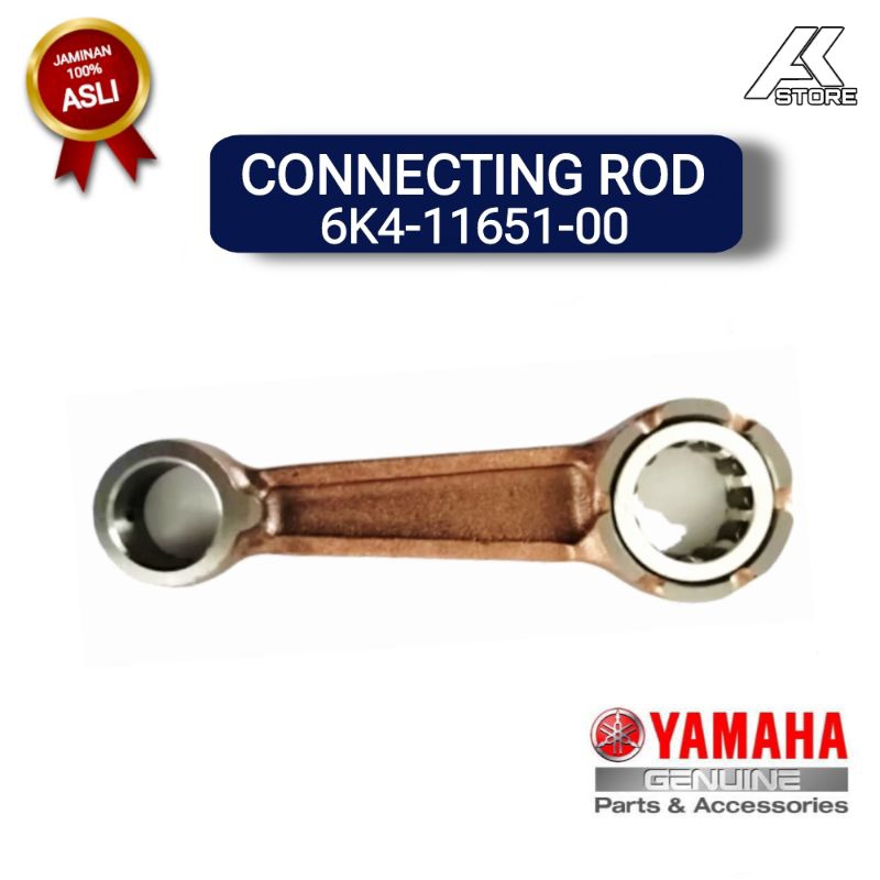 CONNECTING ROD 6K4-11651-00 | Setang Piston Mesin Tempel Yamaha 15Pk