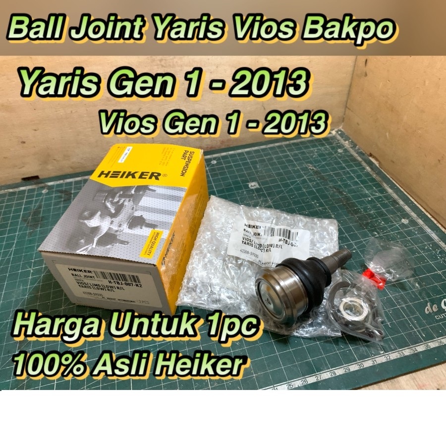 Ball Joint Vios Limo Tahun 2004 - 2013 & Yaris 2006 - 2013 HEIKER