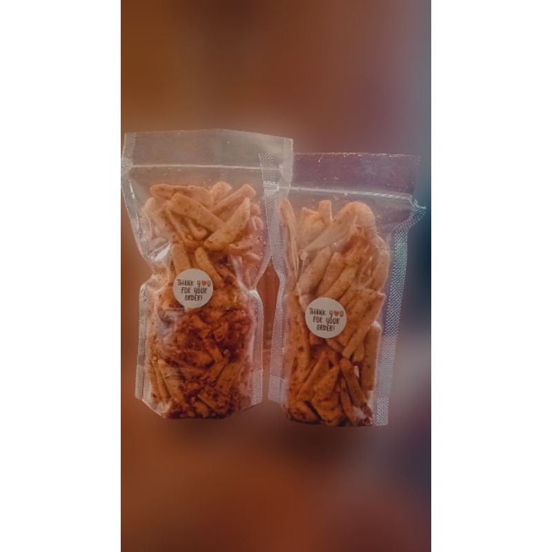 

Basreng pedas gurih daun jeruk viral 100gr, 250gr