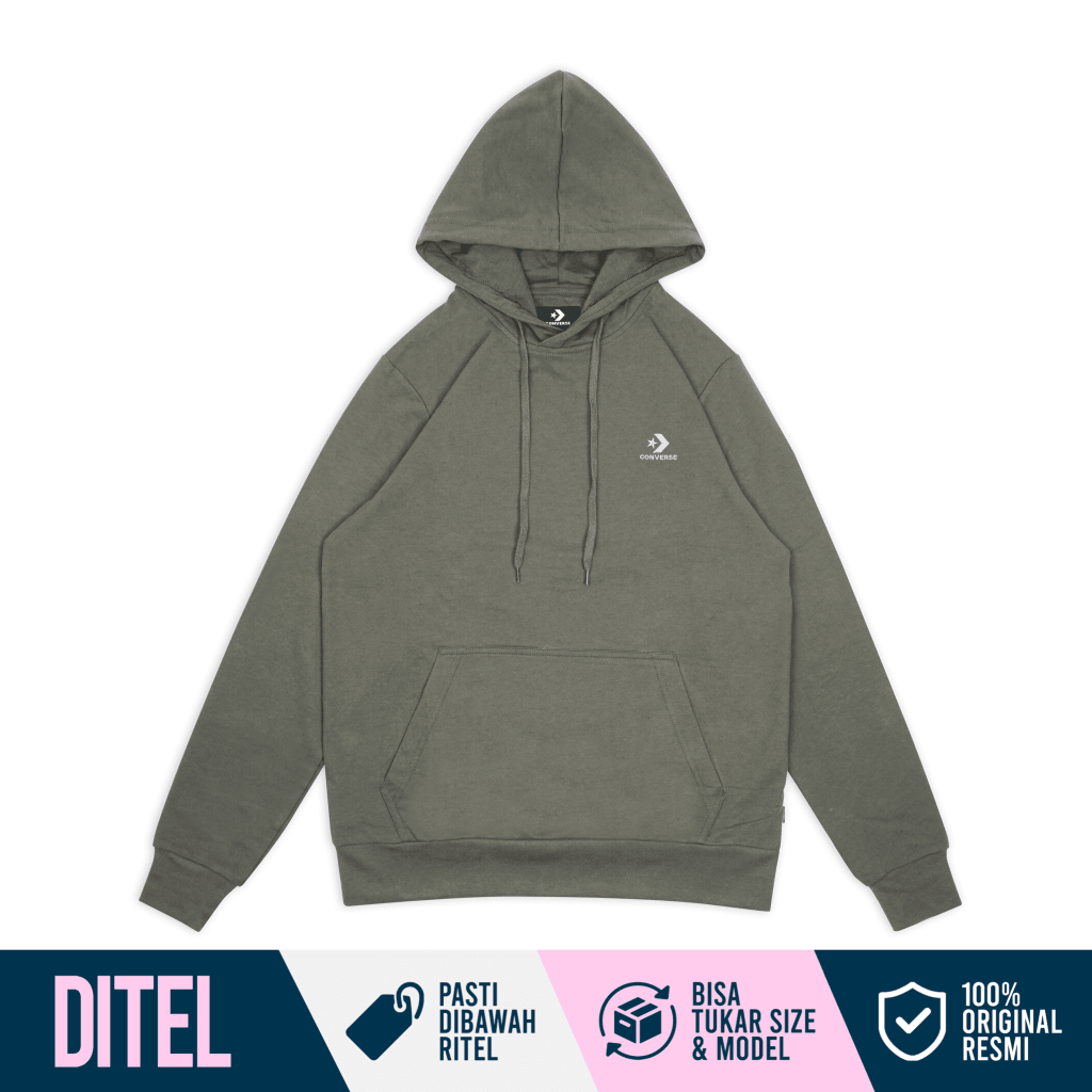 Converse Embroidered Star Chevron Hoodie CONMJ1062360