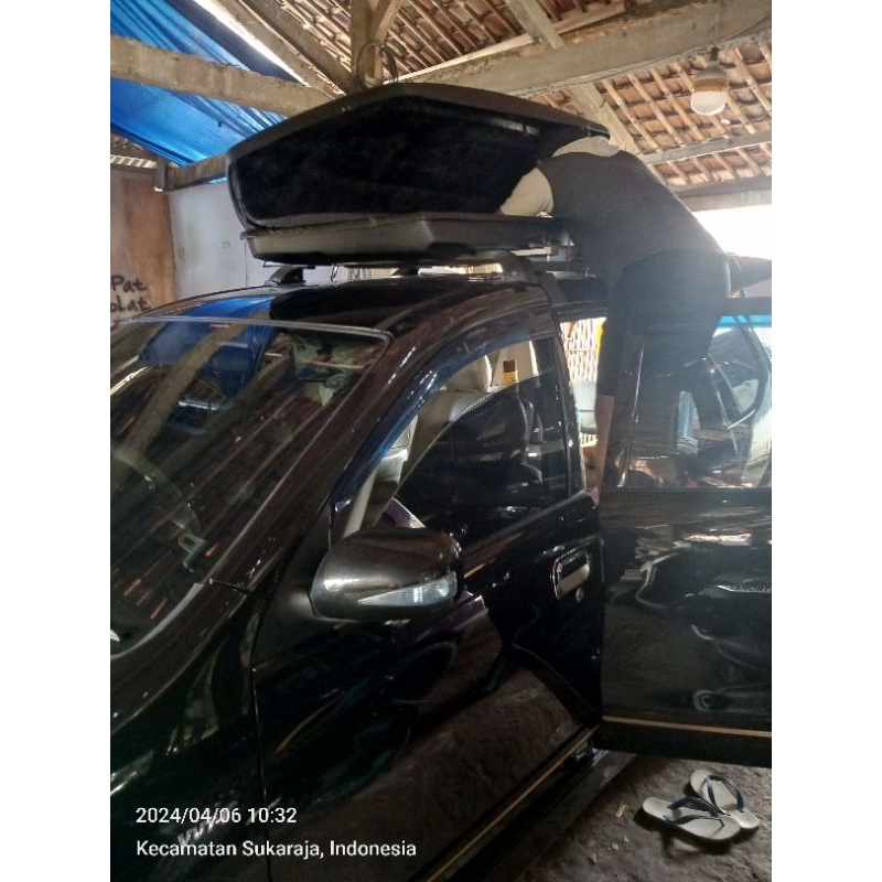 roofbox bagasi atas roofrail crossbar slim avanza
