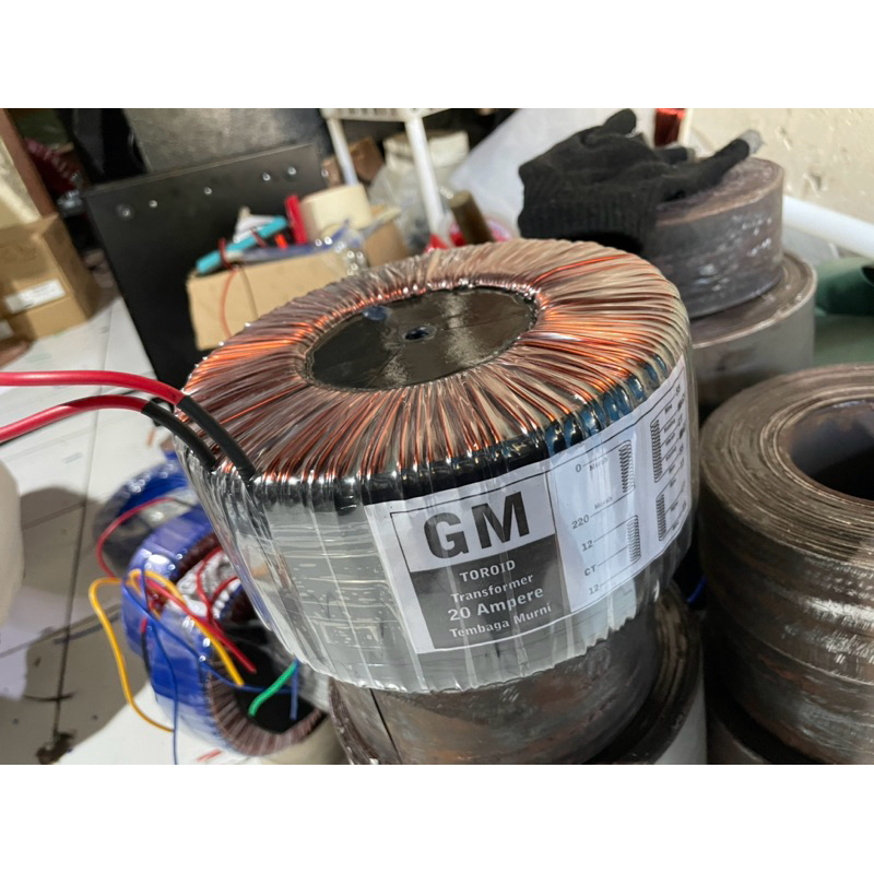 TRAVO DONAT TOROID 20amper CT 55-65 premium EKTRA 15 -12 v GARANSI 1 TAHUN