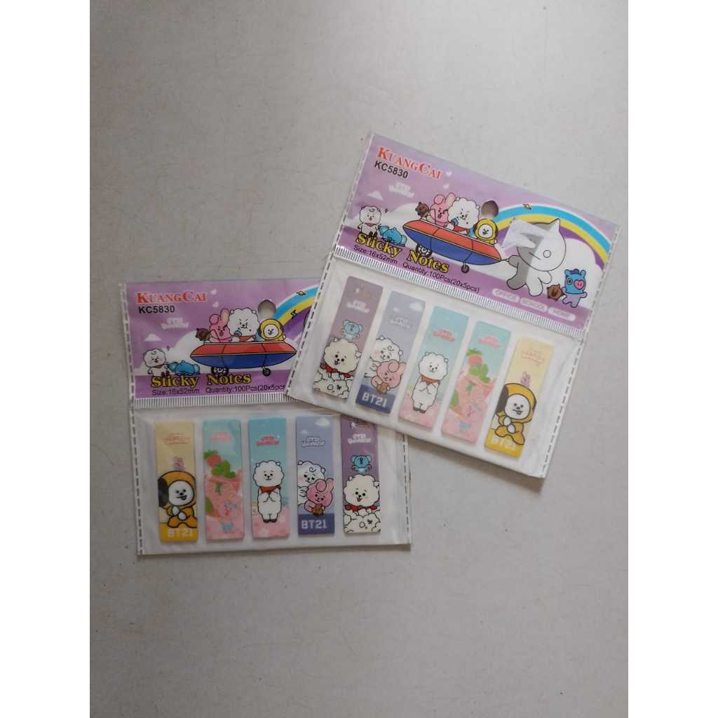 

sticky notes index karakter
