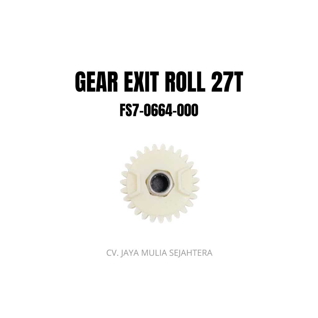 GEAR EXIT ROLL 27T IR-5000/6000 FS7-0664-000 + BEARING