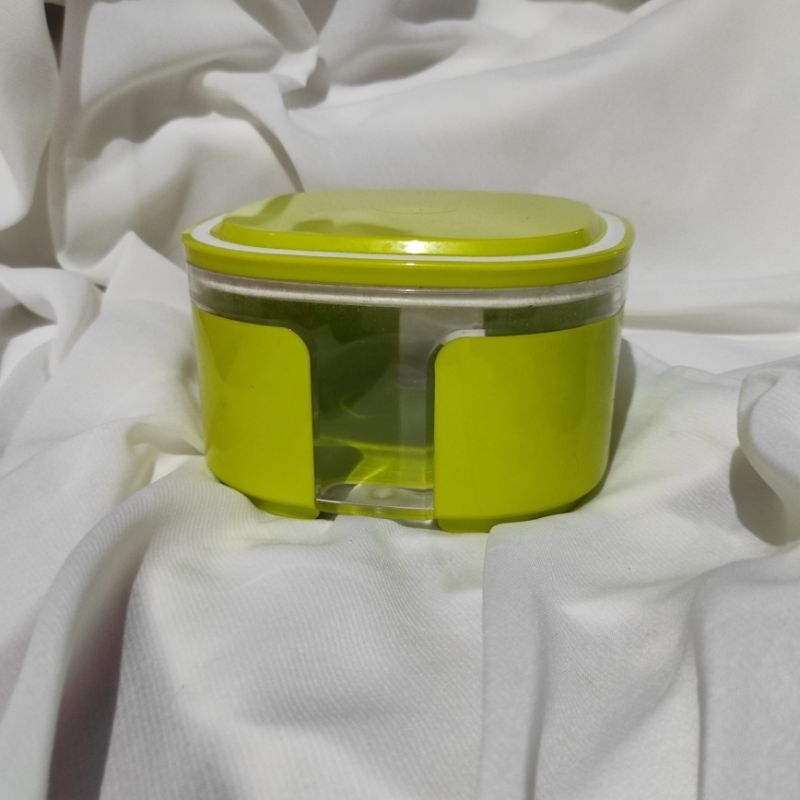 NEW SALE Tupperware window canister green 700 ml toples jajan aesthetic hijau 11101391