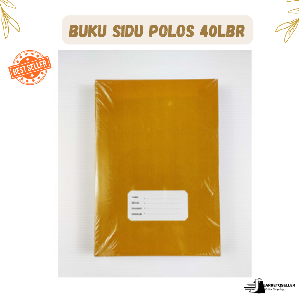 

Buku Tulis Sidu Buku Sinar Dunia Polos Sampul Coklat 40 Lembar ( 1pack isi 10 buku ) Buku Tebal