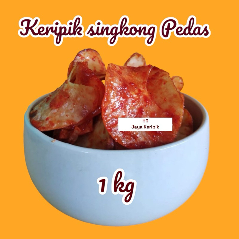 

PROMO Keripik singkong balado/rujak singkong (1kg)