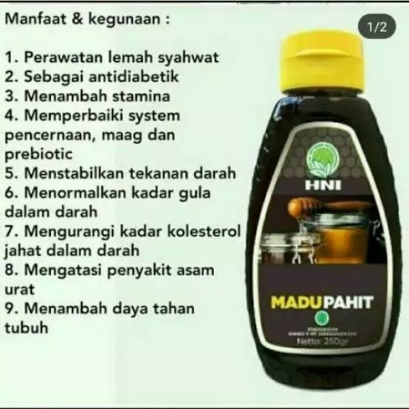 

madu pahit asli 100% original