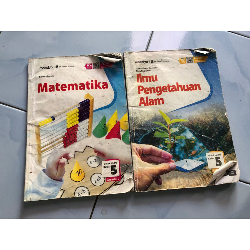 PRELOVED BUKU LKS MAESTRO BUKU TEKS MAESTRO lLKS MAESTRO KELAS 5 SEMESTER 2