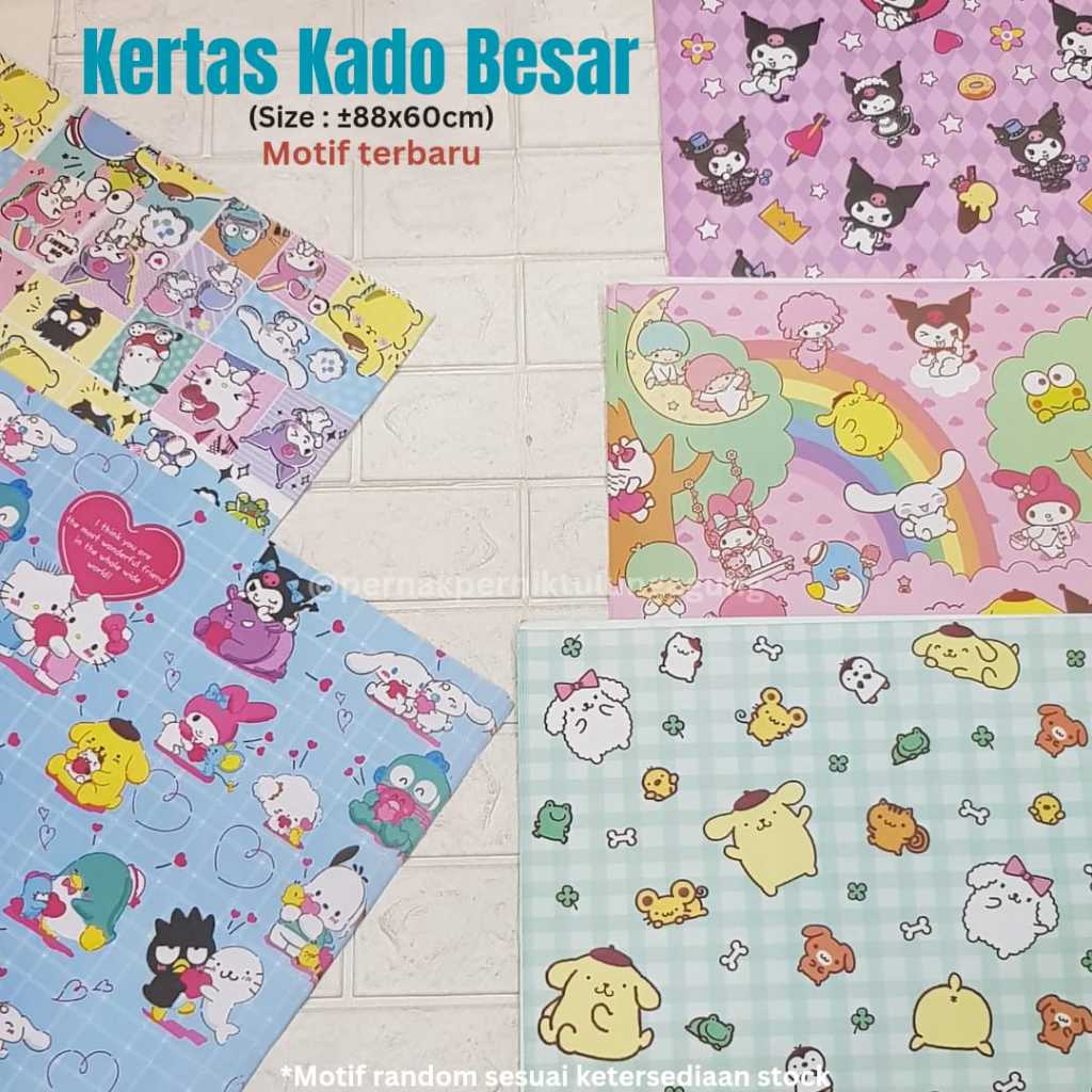 

Kertas Kado Sanwa Besar