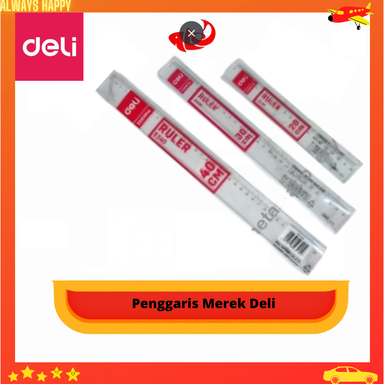 

Penggaris Merek Deli merek Ruler Penggaris Murah