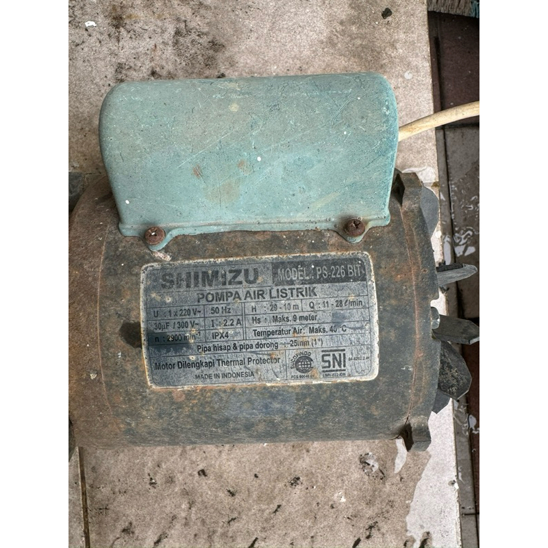 *BEKAS* Pompa air Shimizu PS 226 BIT (Medan Only)