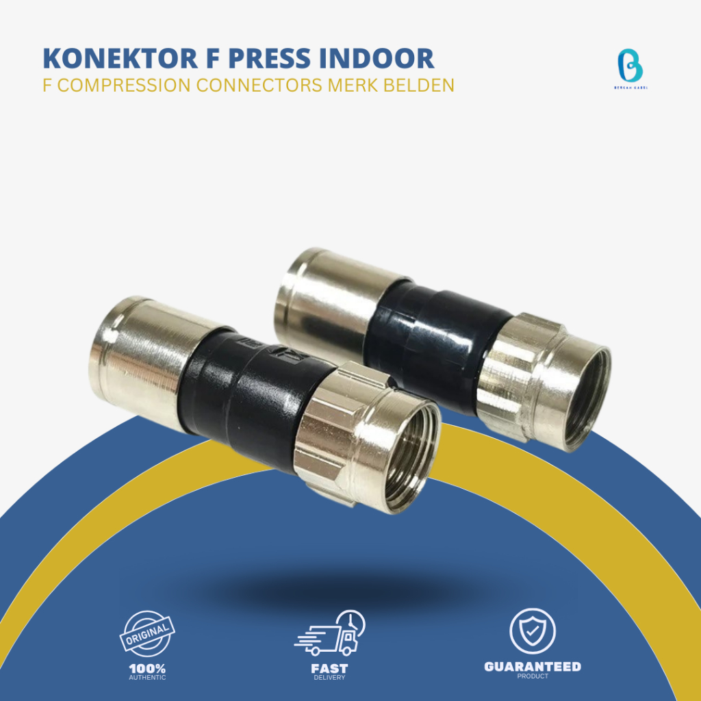 KONEKTOR F PRESS INDOOR RG6 BELDEN