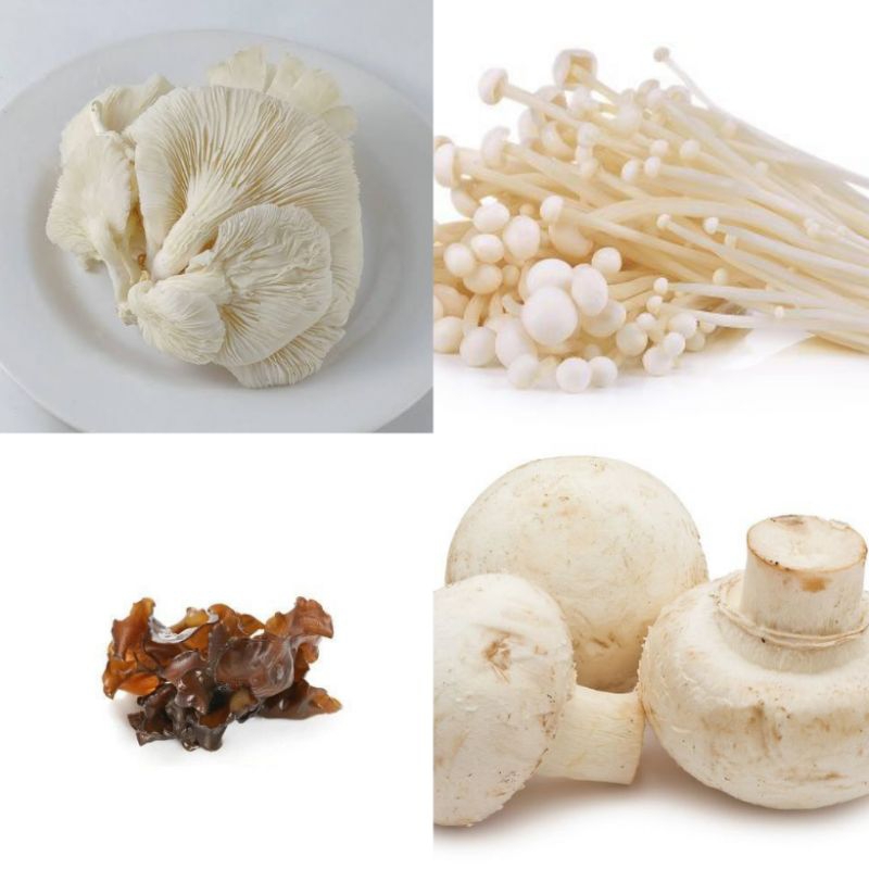 

Aneka jamur 250g / jamur / jamur kuping / jamur tiram / jamur enoki / jamur kancing / jamur champignon / jamur segar / sayur / sayur fresh / sayur murah
