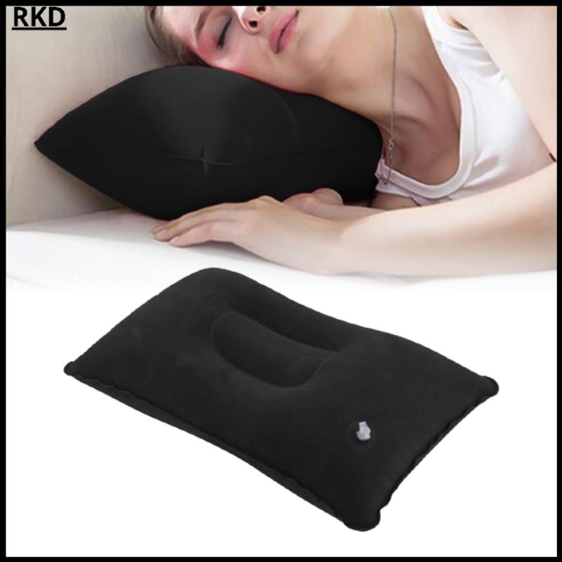 Bantal Angin Leher Bantal Leher Bahan Lembut Bantal Travel Air Pillow Inflatable Bantal Leher Anak A