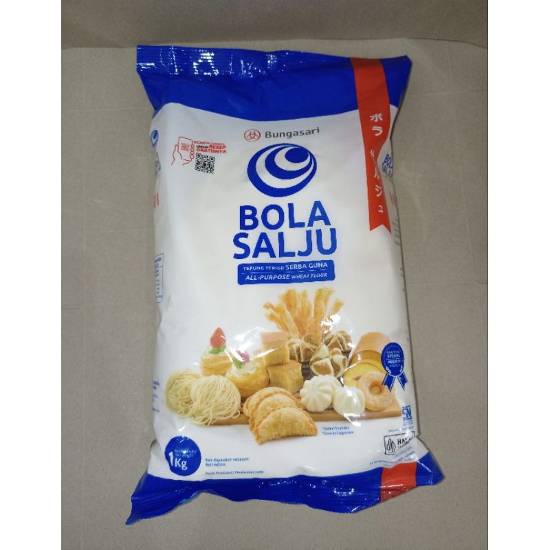 

Bola Salju Tepung Terigu | Protein Sedang | Serba Guna | 1kg