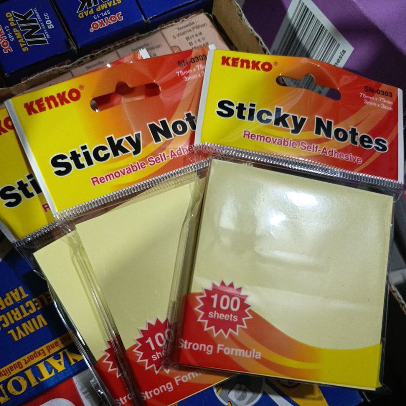 

post it/stocky note 3x3 inch 1 pcs