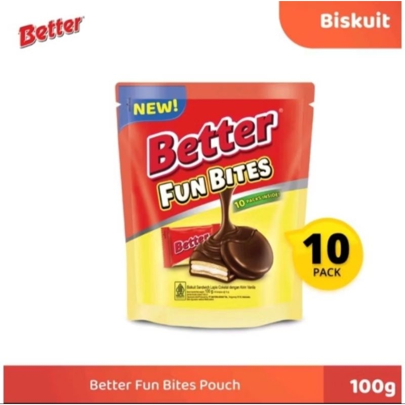 

(Bisa COD) Roma Better Fun Bites Pouch 100gr