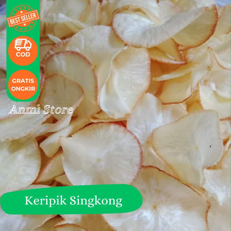 

Keripik Singkong Asin | Makanan Ringan Renyah Murah