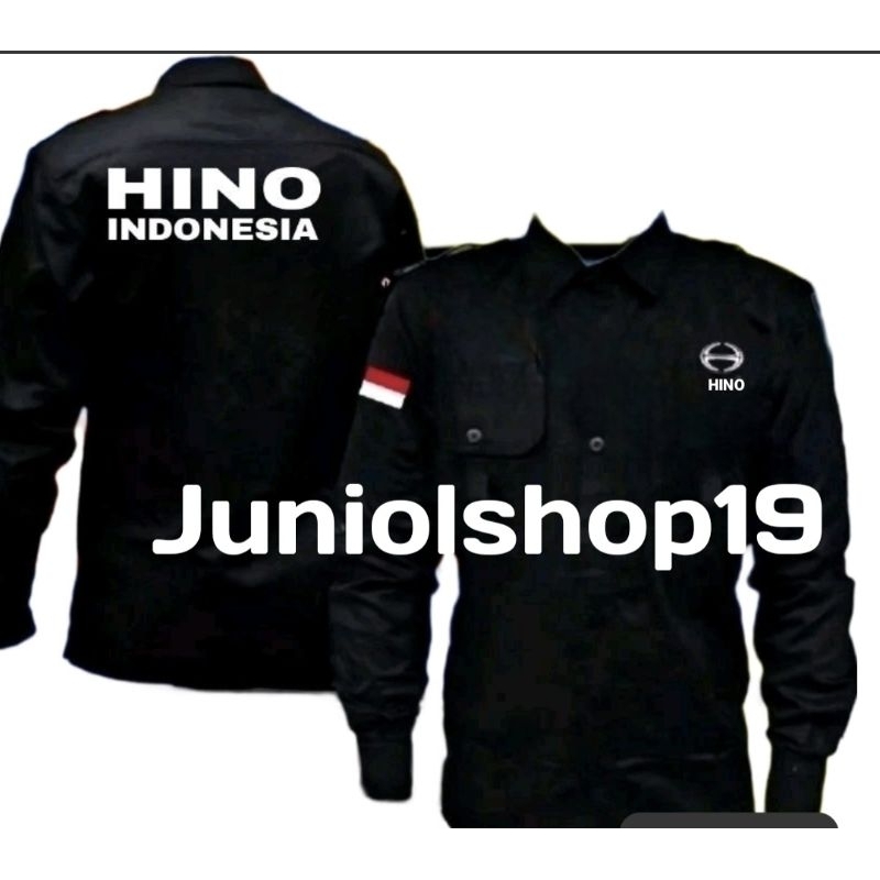 KEMEJA PDL HINO/SERAGAM PDL HINO/KEMEJA HINO FULL BORDIR/SERAGAM HINO /KEMEJA PDL COSTUM BORDIR