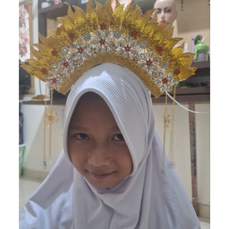 acesoris suntiang padang permata untuk anak-dewasa