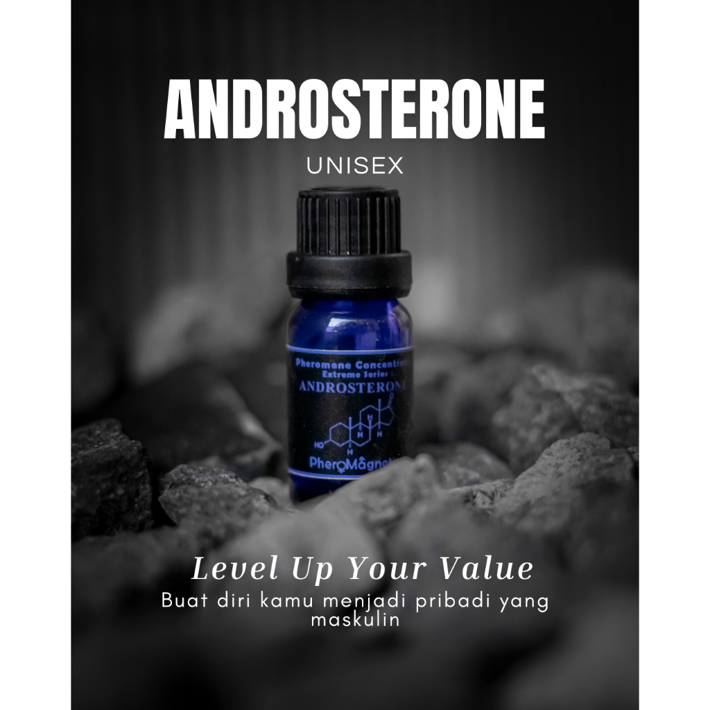 ANDROSTERONE - OIL PHEROMONE CONCENTRATE BY PHEROMAGNETIC PARFUM PEMIKAT PELET PRIA WANITA TAHAN LAM